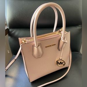Michael Kors purse - blush pink - like new - used once for wedding